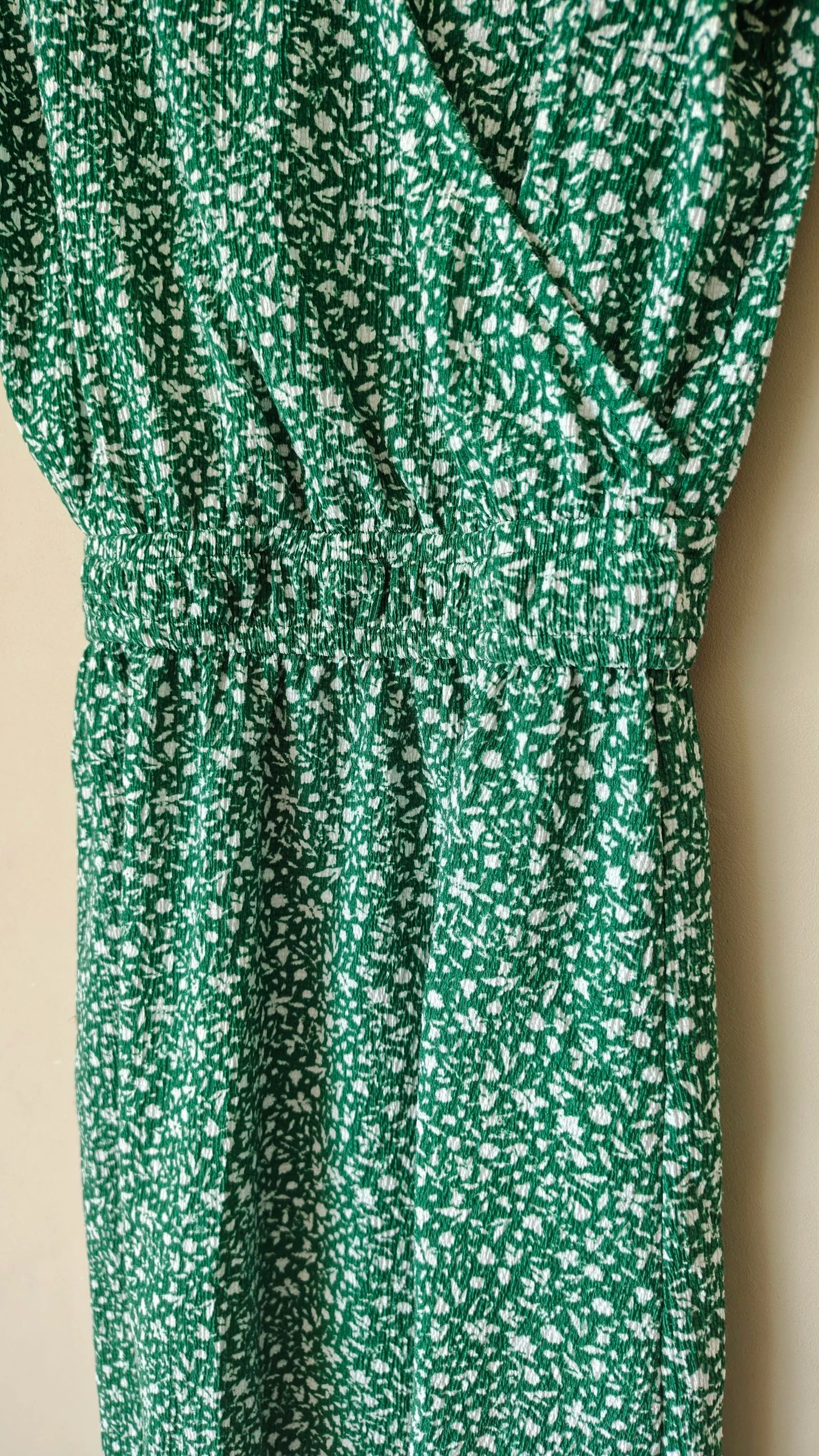 Groene bloemen zomerjurk Kiabi - cache-cœur - Maat 12 jaar – photo 5